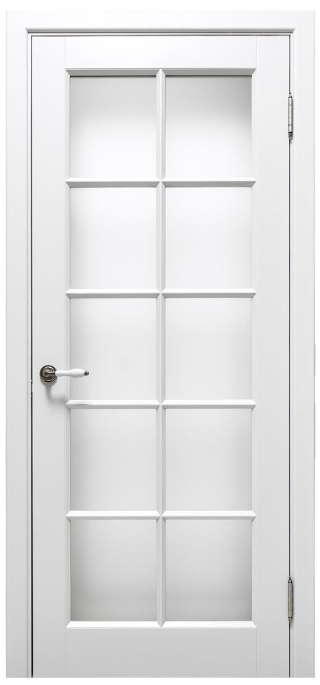 Дверь межкомнатная Т4 Белый Глянец