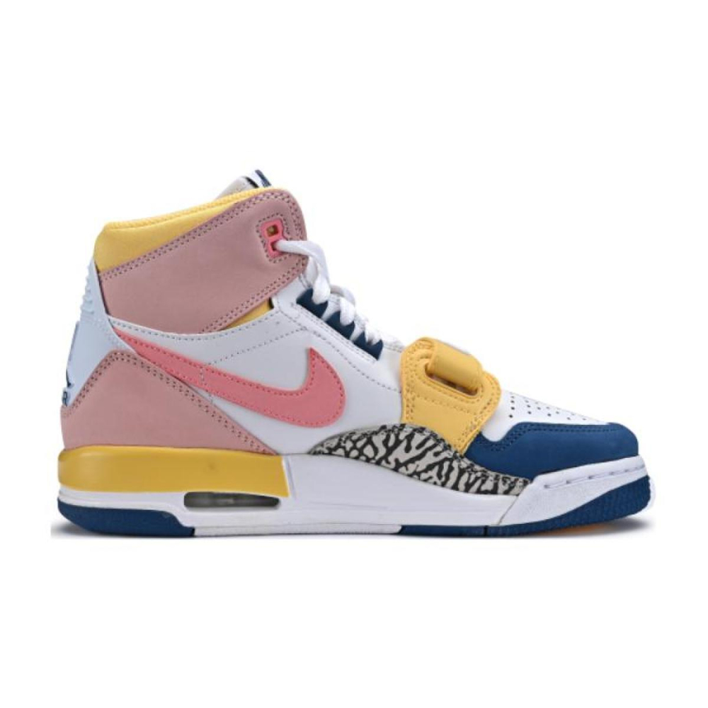 Кроссовки Air Jordan Legacy 312 GS White Coral French Blue