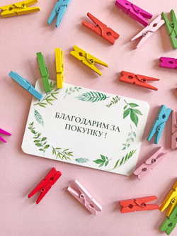 Декоративные цветные прищепки 3 см - 25 шт, деревянные прищепки, мини прищепки, маленькие прищепки, цветные прищепки, декоративные прищепки, прищепки для декора