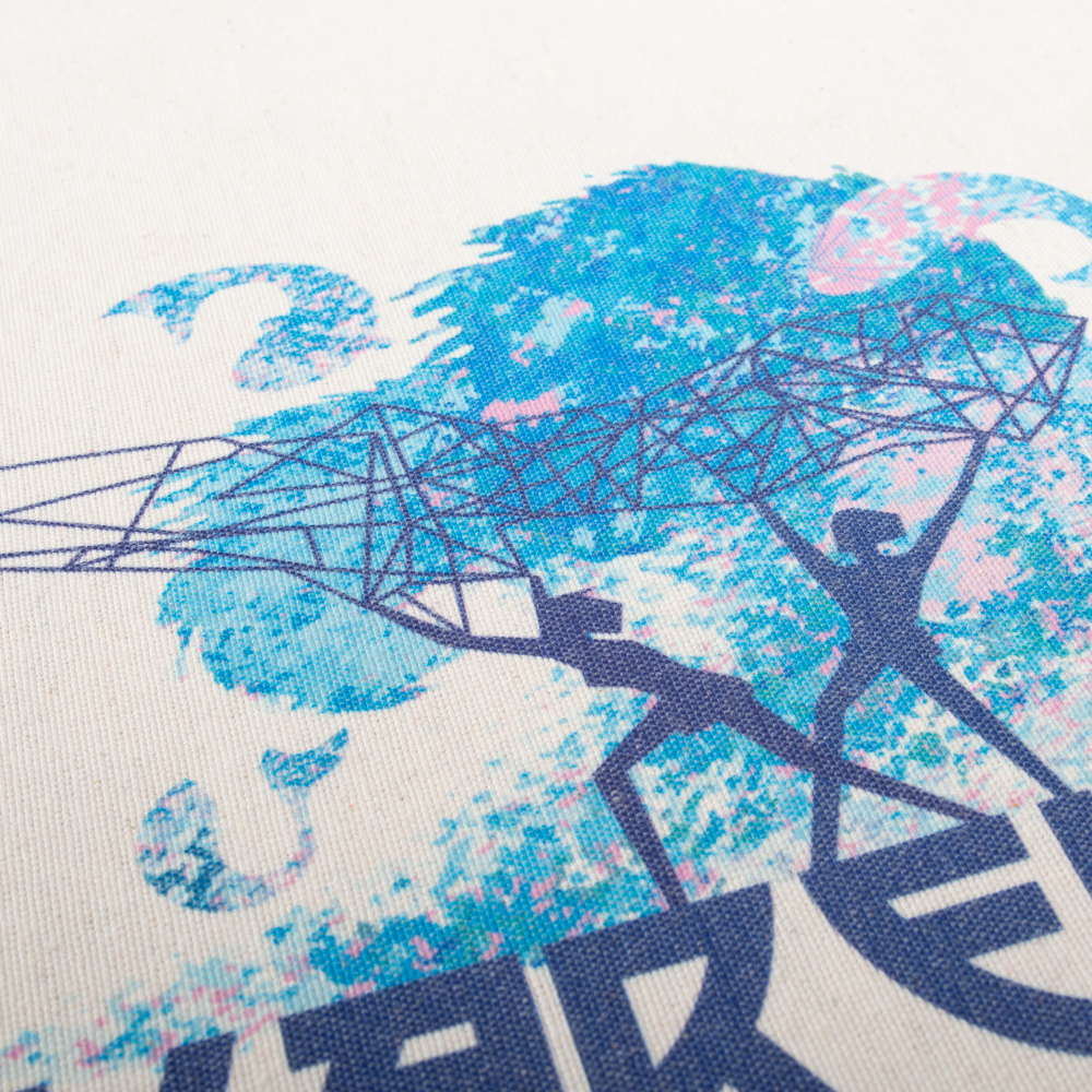 Сумка‑шоппер натуральная светлая