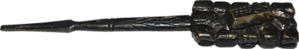 Докуриватель для сигары "слиток золота"