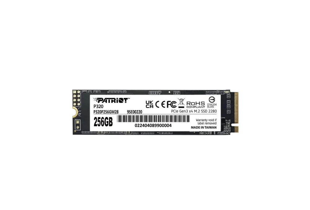 Накопитель SSD PATRIOT M.2 2280 P320P256GM28, 256GB