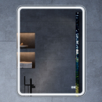 Зеркало Vincea LED VLM-3MA600-2 600х800 c сенсорным выключателем и диммером, антизапотевание