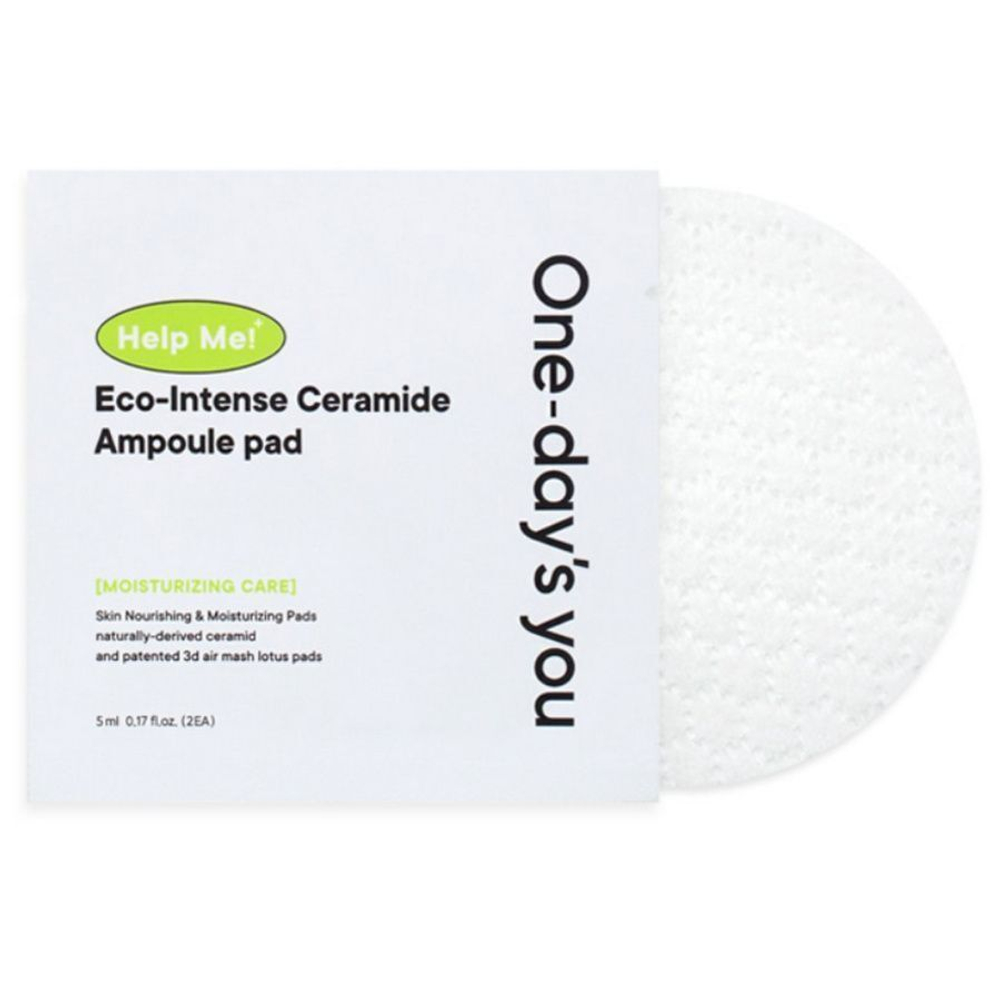 ONE DAY'S YOU Help Me Eco-Intense Ceramide Ampoule Pad тонер-пэды c керамидами