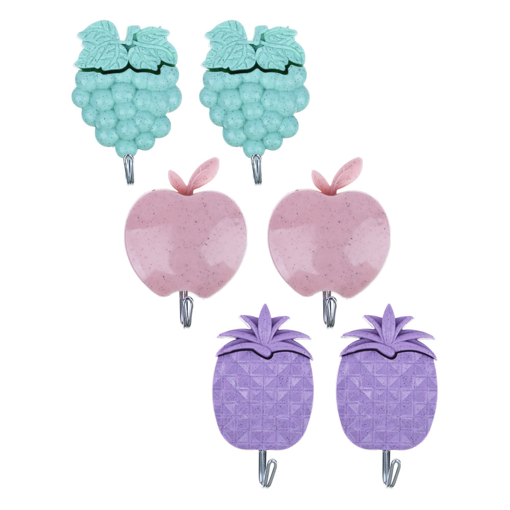 Крючок самоклеящийся 2шт "Веселый роджер"