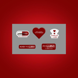 Стикеры PO(LUBVI) ❤