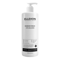 Массажный крем для лица и зоны декольте Вита баланс Ellevon Massage Vita Balance Cream 1000мл