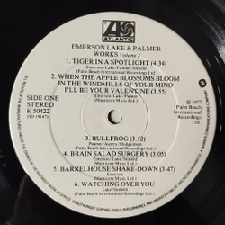 Винтажная виниловая пластинка LP Emerson Lake and Palmer Works (Volume 2) (UK 1977)