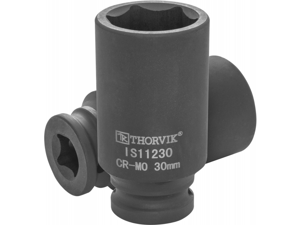 IS11230 Головка торцевая ударная глубокая 1/2"DR, 30 мм