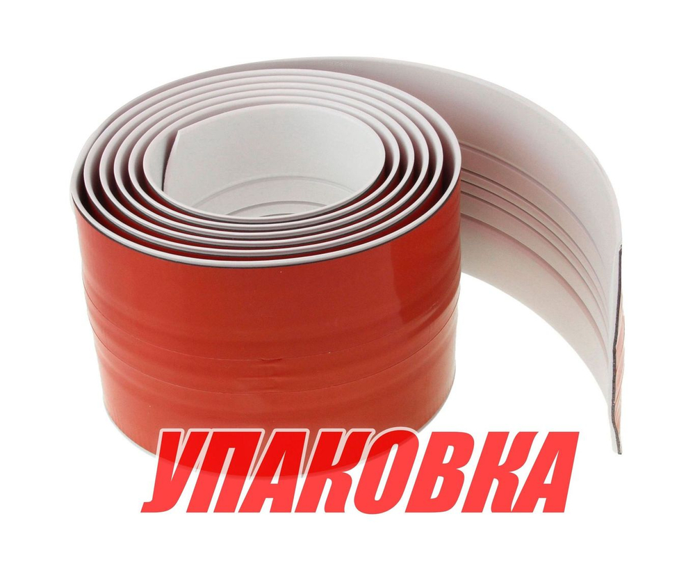 Защита киля KeelGuard, 3.05 м, белый цвет (упаковка из 6 шт.)