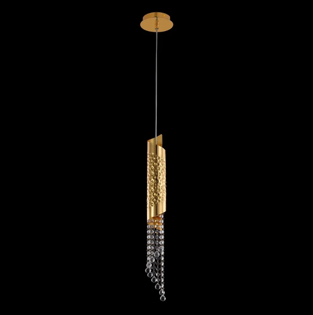 Светильник подвесной Crystal Lux CREDO SP1 GOLD