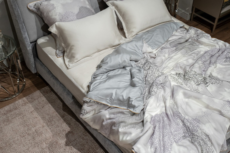 Пододеяльник 145x210 Garda Decor Нувола серый