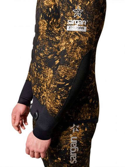 Гидрокостюм Sargan Сталкер 2.0 биоцифровой камуфляж "RD2.0" эластичный неопрен 9 мм
