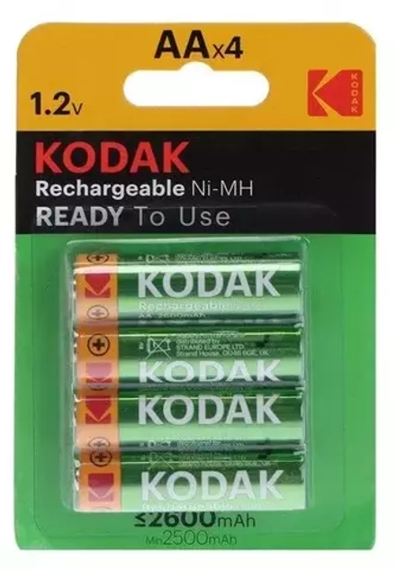 Аккумулятор Kodak AA/R6 2600mAh Ni-MH BL4