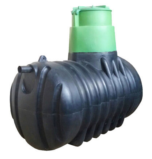 Септик "Эко 4500 Био" (с биологической очисткой) Экогрупп ДВ 4500 л./ 3-8 чел. / самотечный сброс (2600x1500x2400см;) - арт.561184