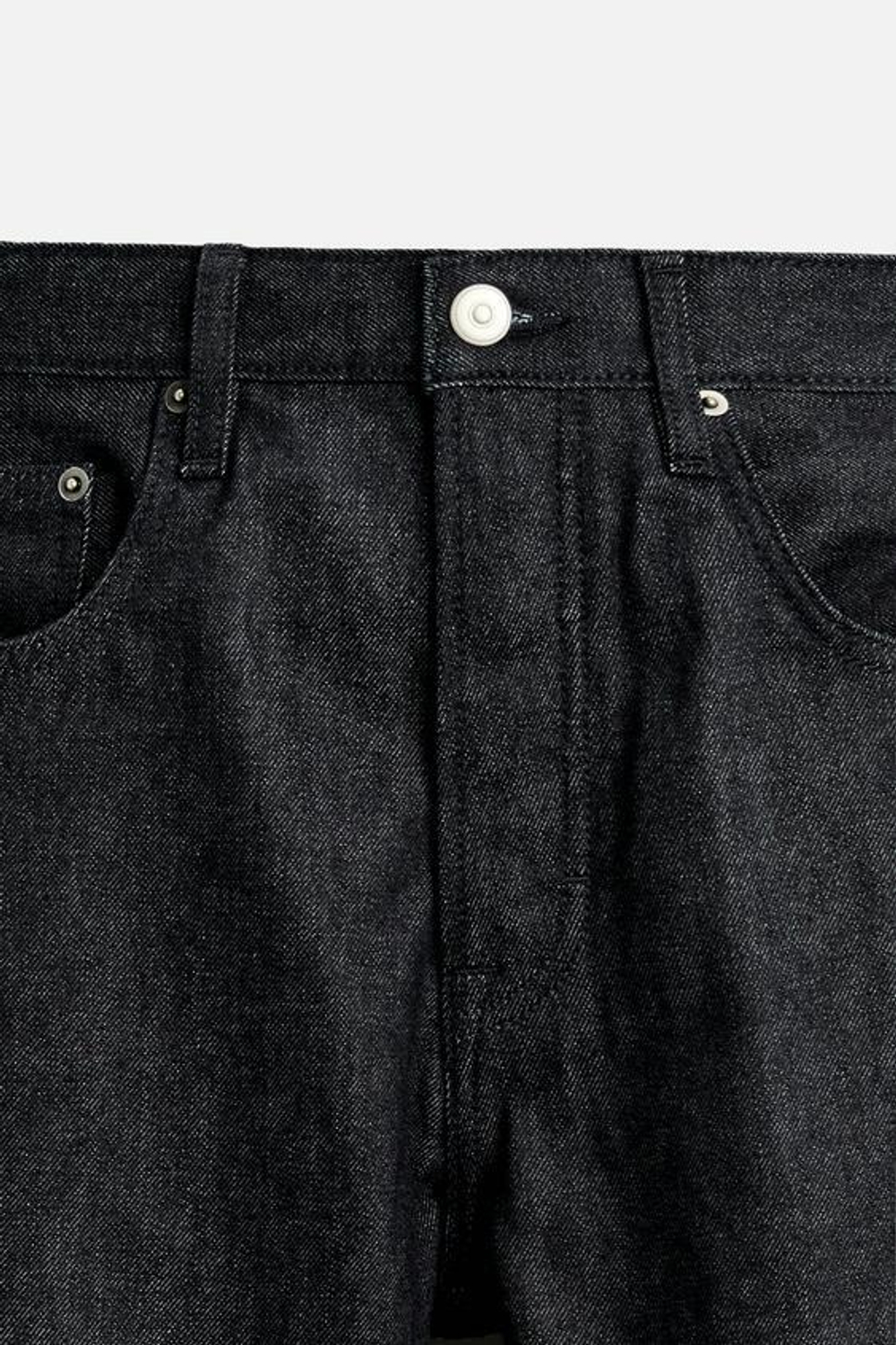 ZARA ДЖИНСЫ STRAIGHT-LEG, МОРСКОЙ СИНИЙ