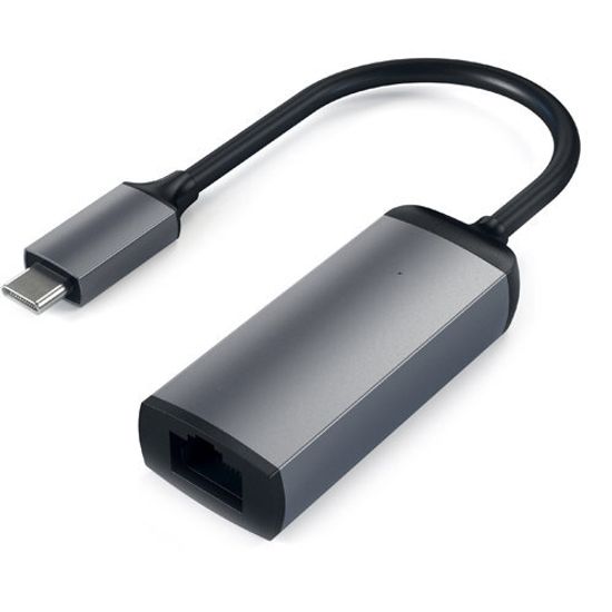 Адаптер Satechi USB Type-C to Ethernet Adapter серый космос