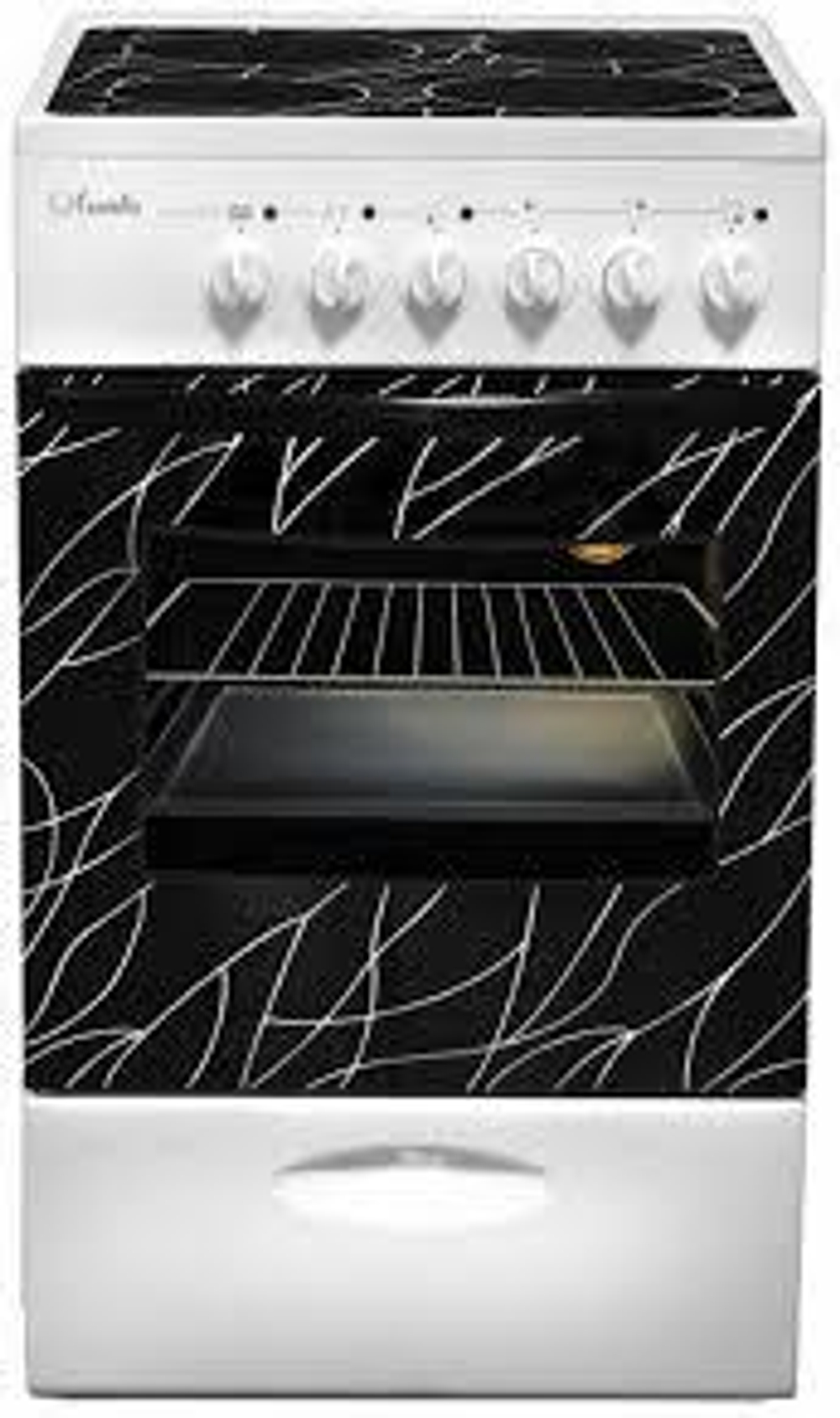 Плита электрическая Лысьва EF 4011MK00 Ветка дерева White