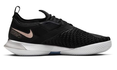 Женские Кроссовки теннисные Nike React Vapor NXT Clay - black/white/metalic red bronze