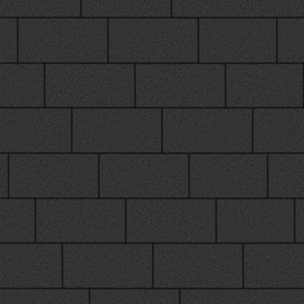 Тротуарная плитка ПРЯМОУГОЛЬНИК 300х150 мм - Стандарт Черный