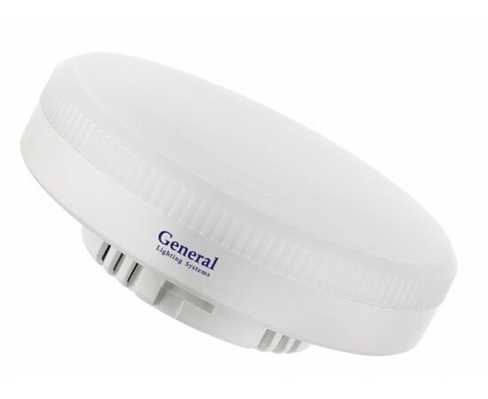 Лампа светодиодная General GX53 10W(690lm) 6500K 6K матовый пластик 75x27мм 661892 - 10 штук