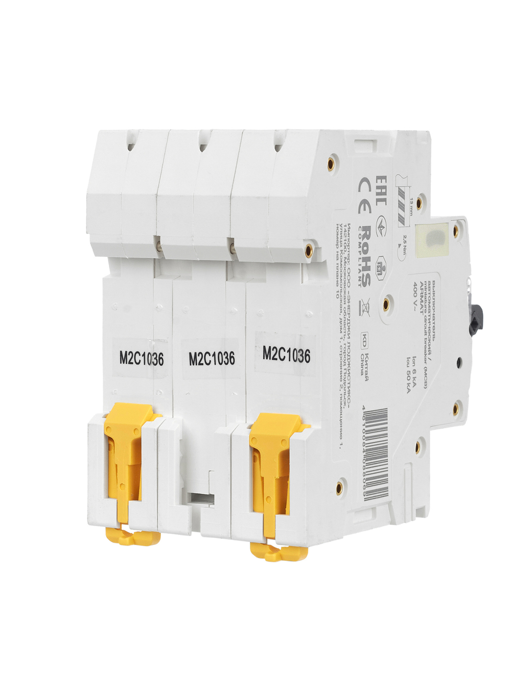 ARMAT Автоматический выключатель M06N 3P C 10А IEK