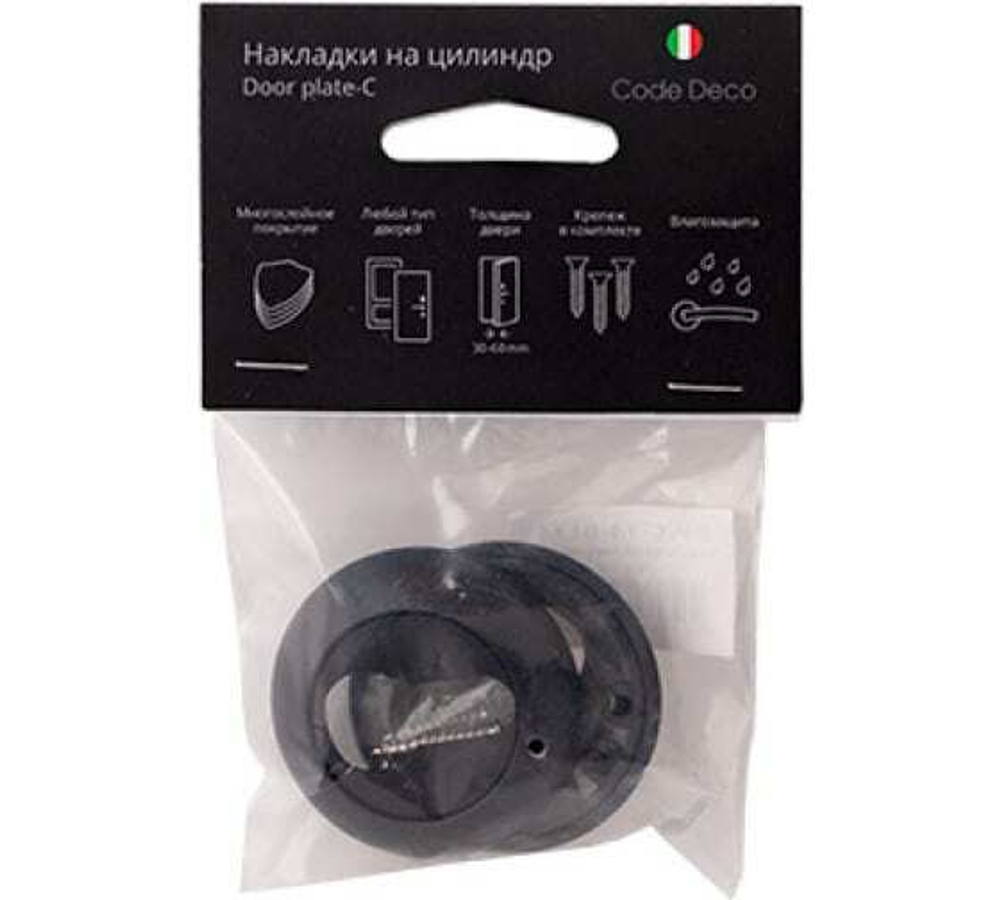 Накладка на цилиндр Code Deco DP-C-14-CR	(200)