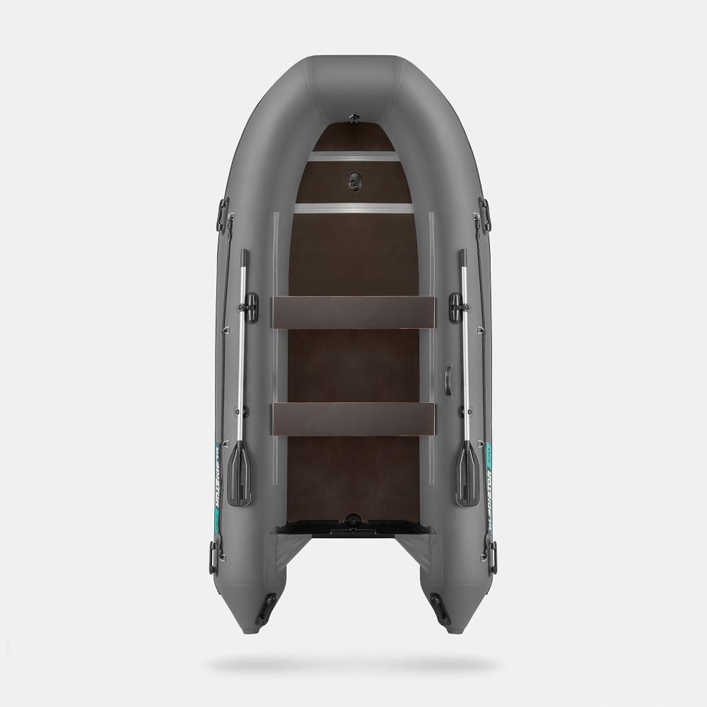 Надувная лодка GLADIATOR B420 темно-серый