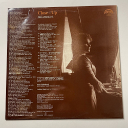Винтажная виниловая пластинка LP Jitka Zelenkova Close Up (Чехословакия 1982)