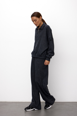 Джемпер Delon Ribbed Black