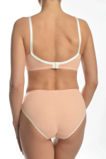 1123/C бюстгальтер "Нектар персика в крапинку"