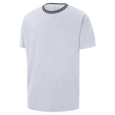 Футболка Nike NBA Max90 Courtside City Edition Premium Brooklyn Nets White Jersey