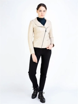 Косуха кожаная куртка женская Турция