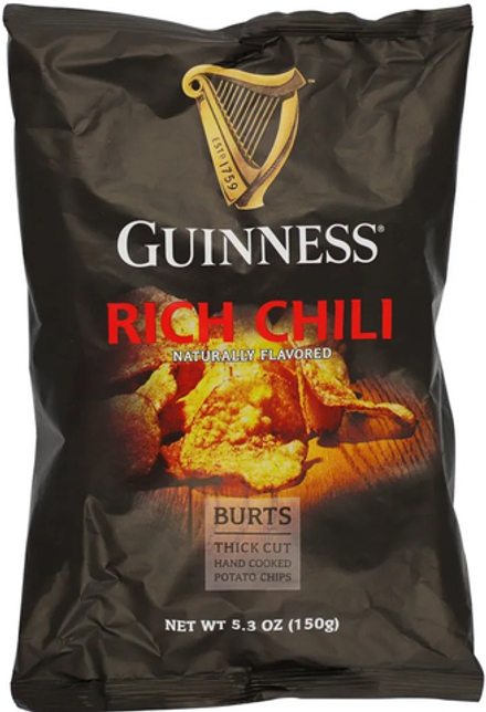 Чипсы картофельные "Guinness Rich Chili" 150г