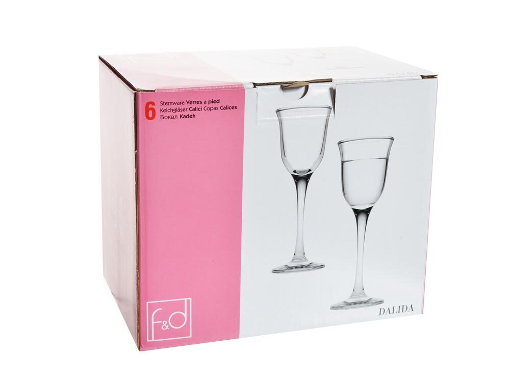 Набор рюмок 6шт 60мл "Dalida"
