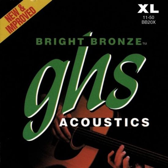 Струны для акустической гитары GHS BB 20X