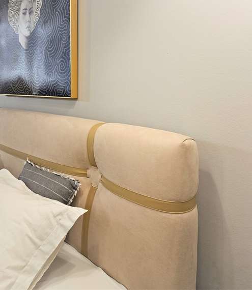 Кровать Crossover 180х200 см, бежевая