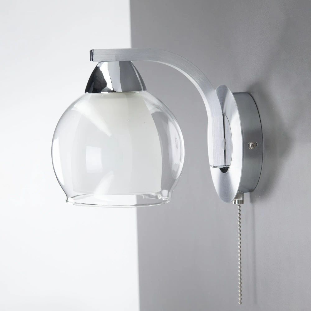 Citilux Кристи CL152317 Бра с выключателем Алюминий Хром