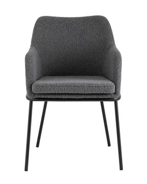 Стул кухонный Орли ткань букле тёмно-серый