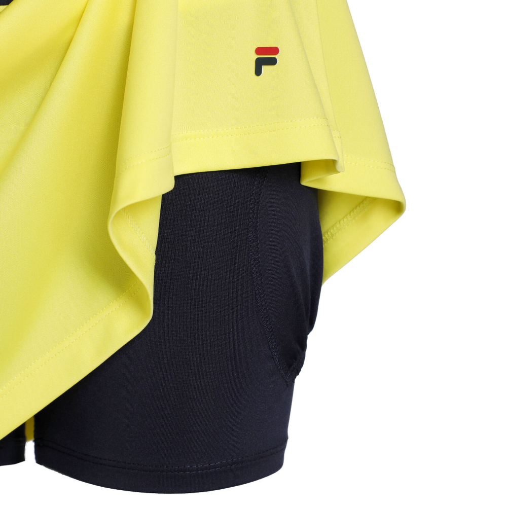 Женская теннисная юбка Fila Elliot Skirt Women - Yellow