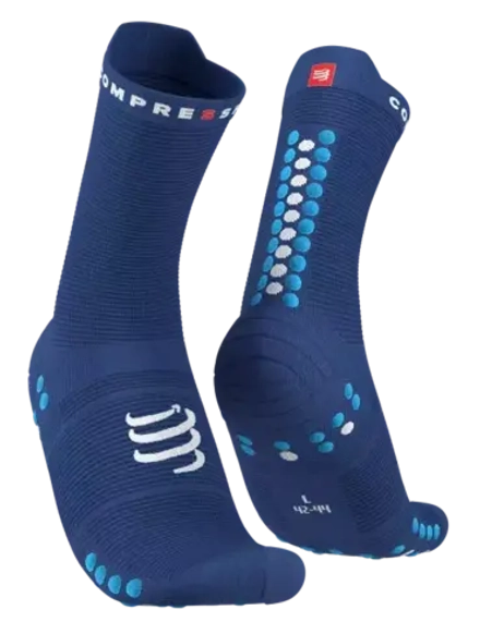Носки V4 Run Hi Sodalite/Fluo Blue