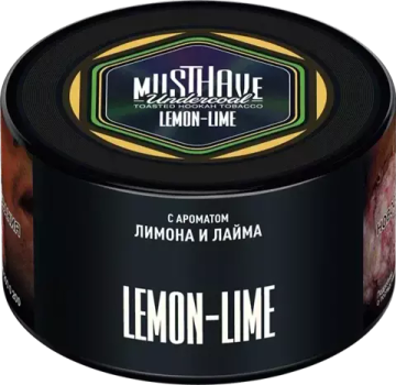 Табак для кальяна Must Have Undercoal 25г Lemon Lime (Лимон Лайм)