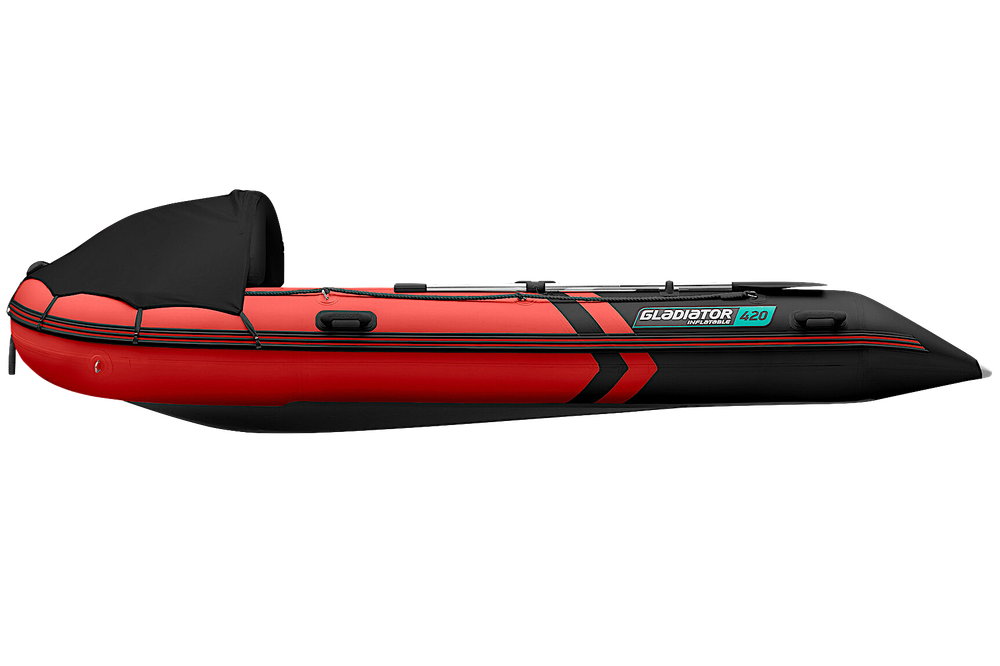 Лодка ПВХ Gladiator Active C420AL с алюминиевым полом -