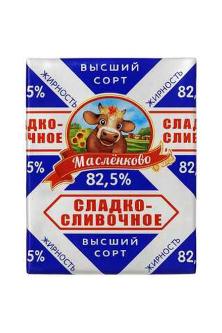 Масло Масленково Сладко-сливочное особое 82,5 % 180 гр