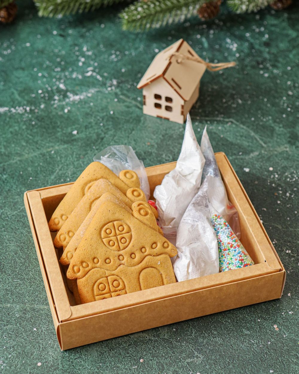 Имбирные пряники "Человечки" - 4 шт.