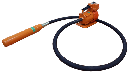 Глубинный вибратор ВИБРОМАШ ВИ-1-16 M - [1,4 кВт / 76 мм / 9 м / 42V]