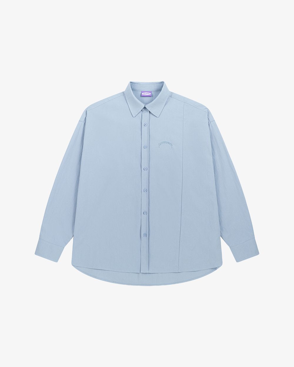 Сорочка Ymkashix Puff голубая