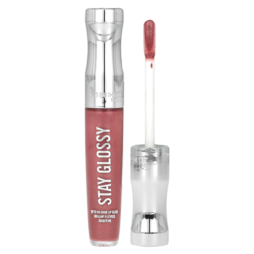 Rimmel London, Stay Glossy, блеск для губ, 290 Date Night, 5,5 мл (0,18 жидк. унц.)