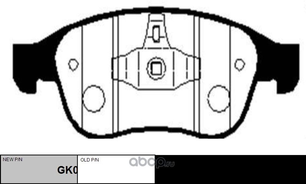 Колодка торм. Renault Duster 2.0 Fluence Megane III Arkana перед. (CKSS-9) (CTR)