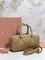 Сумка MIU MIU Arcadie matelassé из кожи наппа, бежевый